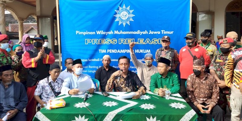 Kasus Pengerusakan Plang Muhammadiyah di Banyuwangi, 4 Pejabat Dilaporkan