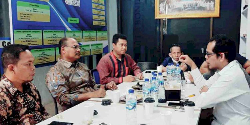 Sambangi JMSI Aceh, Dirjen Adwil Kemendagri Bahas Persiapan Pemerintah Menuju Endemi Covid-19