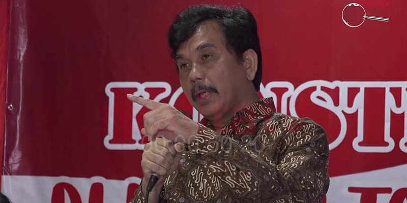 Syahganda Nainggolan: Pak Gatot Jangan Takut, Jabatan Jokowi Dua Tahun Lagi
