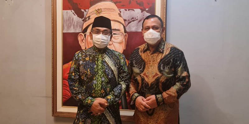 Disambangi Firli Bahuri, Gus Yahya Ingin Ada Pelatihan Antikorupsi untuk Struktur NU