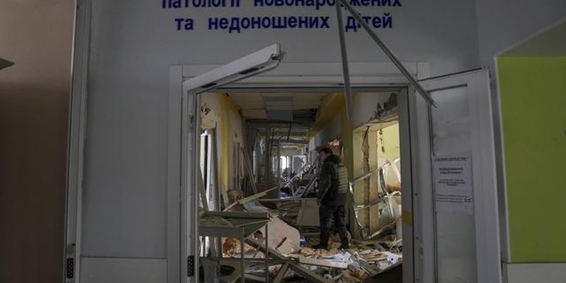 Yunani Siap Bantu Bangun Kembali Rumah Sakit Bersalin Mariupol yang Dihantam Bom Rusia