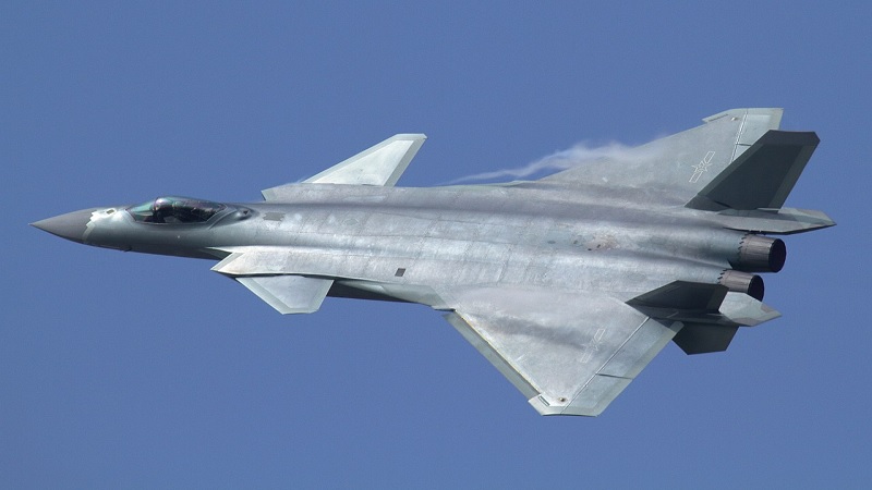 Pakai Mesin Baru, Performa Jet Tempur J-20 China Diklaim Saingi F-22 Raptor