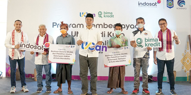 Gubernur NTB Apresiasi Program Pemberdayaan UMKM Indosat di Mandalika