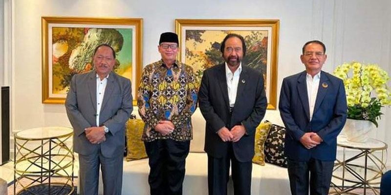 Gubernur Banten Bertemu Surya Paloh, Begini Penjelasan Demokrat Banten