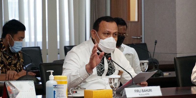Ketua Komisi Pemberantasan Korupsi (KPK), Firli Bahuri memaparkan fokus KPK dalam mengawal pembangunan IKN Nusantara/Ist