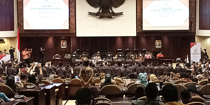 Gelar Pelantikan di Gedung Parlemen, ADKASI Minta PP 18/2017 Direvisi