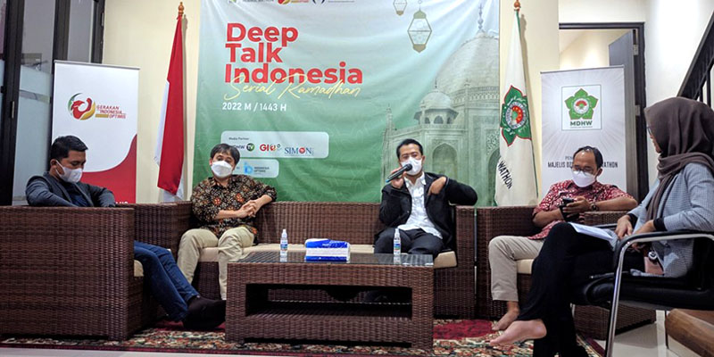 Melalui Deep Talk Indonesia, Gerakan Indonesia Optimis Jaga Masa Depan Bangsa