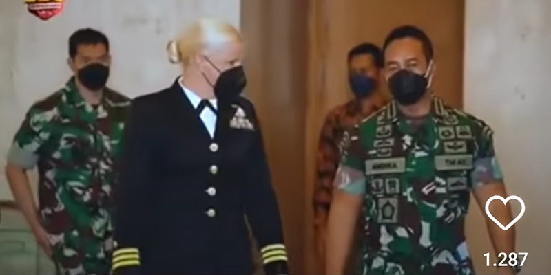 Perkuat Kerjasama Militer, Jenderal Andika Bertemu Komandan Indo-Pasifik AS