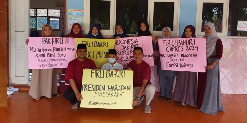 Guru Madrasah di Sawangan, Depok mendukung Firli maju Capres/Ist