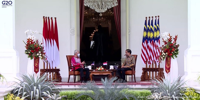 Presiden Jokowi Terima Kunjungan Kedua PM Malaysia ke Indonesia