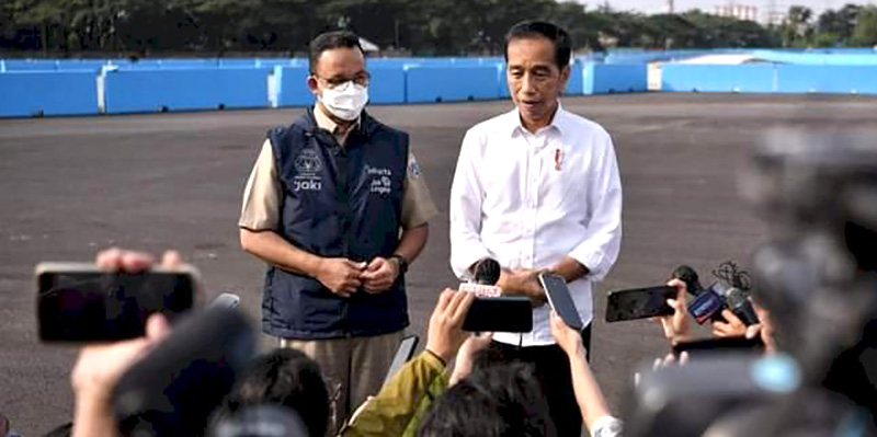Jokowi Tinjau Sirkuit Formula E, Fraksi PDIP dan PSI Harus Akhiri Polemik