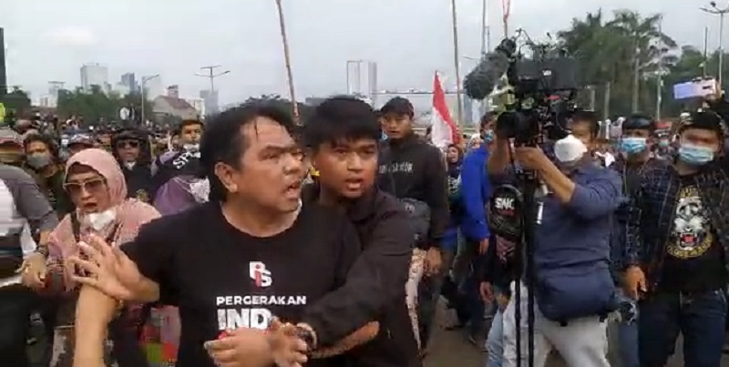 Soal Ade Armando Dihajar Massa, Lieus: Hukum Jalanan Berlaku karena Lembaga Hukum Sudah Tidak Dipercaya?