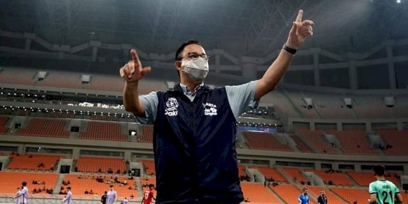 Anies Minta Maaf Jumlah Penonton Turnamen IYC di Jakarta International Stadium Terbatas