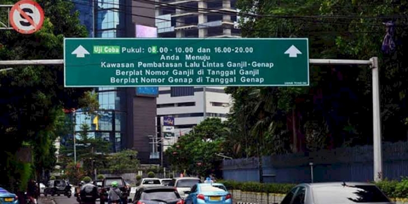 Aturan Ganjil-Genap Jakarta Ditiadakan Selama Libur Lebaran