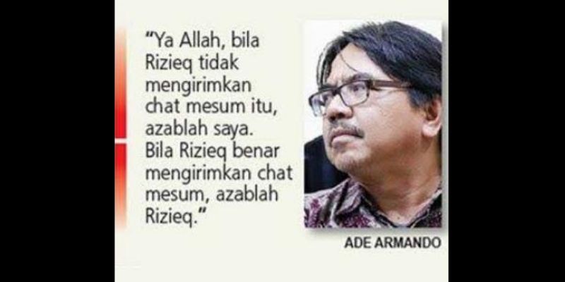 Pernyataan Ade Armando Soal Azab Mubahalah Habib Rizieq Kembali Viral Usai Insiden Pemukulan saat Aksi di DPR