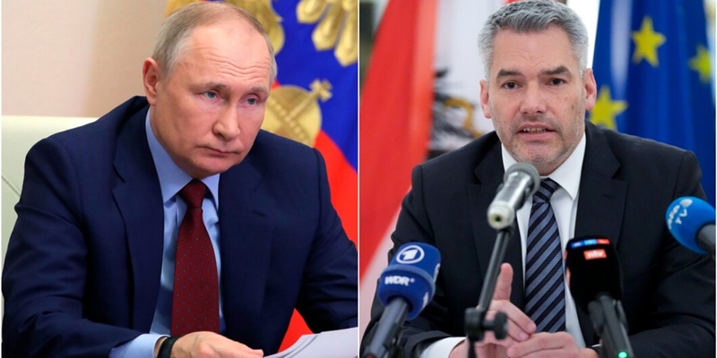 Austria: Harus Ada Seseorang yang Mengingatkan Putin Seperti Apa Realitas yang Terjadi di Luar Tembok Kremlin