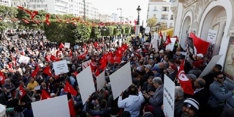 Tunisia Bergejolak, Warga Tolak Kediktatoran Presiden Kais Saied