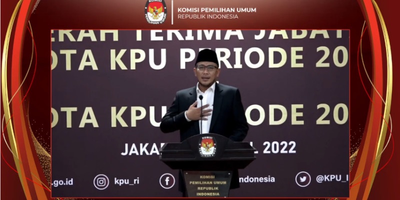 Dilantik jadi Ketua KPU 2022-2027, Hasyim Asyari Terharu Kenang Kerja Bersama Wahyu Setiawan