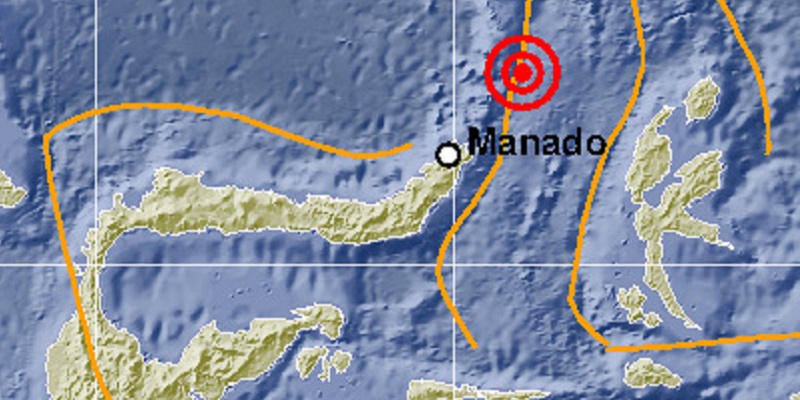 Kepulauan Sitaro Diguncang Gempa Magnitudo 4,6