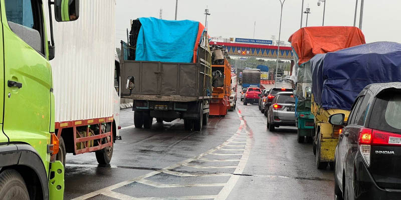 Lonjakan Arus Mudik hingga Dua Kali Lipat Tercatat di Trans Sumatera