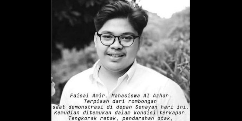 Apresiasi Pembesuk Ade Armando, Iwan Sumule: Di Tahun 2019, Kondisi Faisal Amir Jauh Lebih Buruk