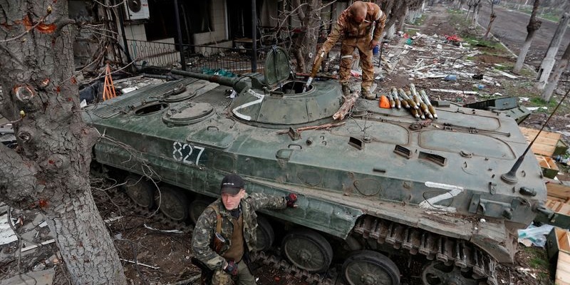 Seribu Marinir Ukraina Menyerah pada Rusia di Mariupol
