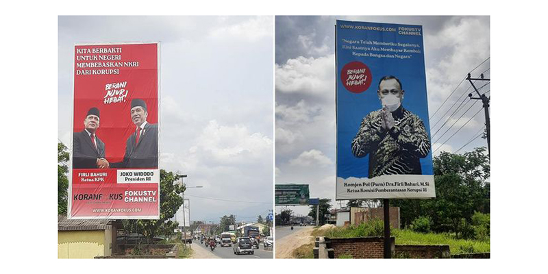 Fotonya jadi Baliho di Lampung, Firli Bahuri: Saya Tidak Tahu Apa Maksudnya