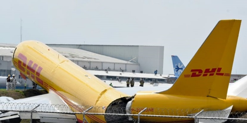 Pesawat Boeing Milik DHL Terbelah Dua Saat Pendaratan Darurat di Kosta Rika
