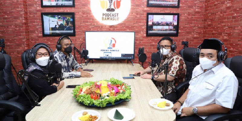 Perkuat Pengawasan Masyarakat, Bawaslu Sosialisasi Pemilu 2024 Lewat Program Podcast