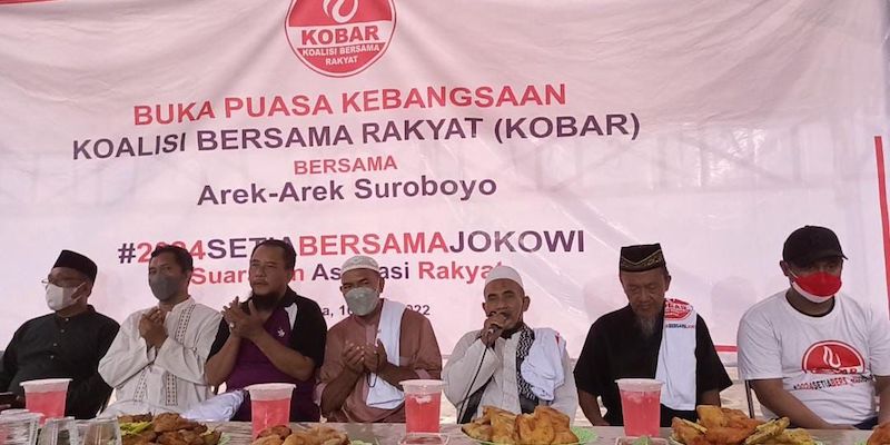 Bukber Kebangsaan di Surabaya, Kobar: Bentuk Kecintaan pada Kepemimpinan Jokowi