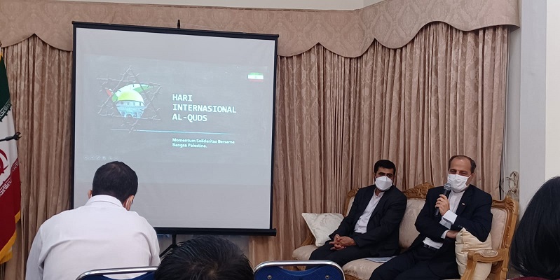 Duta Besar Iran untuk Indonesia, Mohammad Azad menyampaikan pentingnya Hari Internasional Al Quds/RMOL