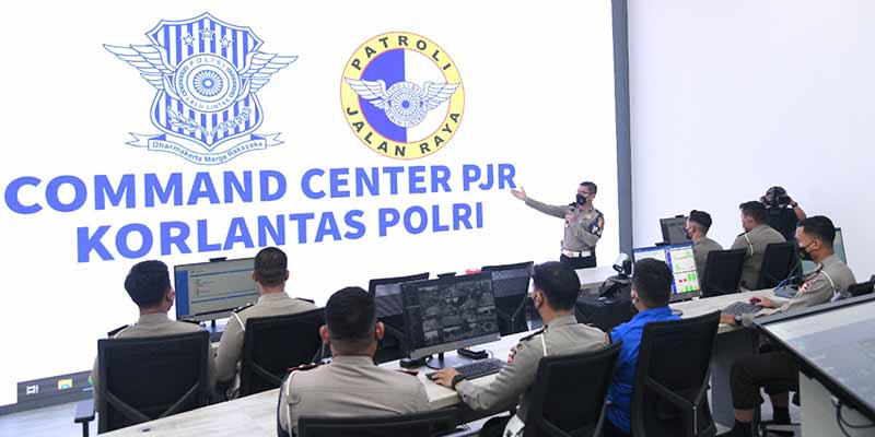 Efisiensi Pemantauan, Korlantas Polri Resmikan Command Center dan Kantor PJR di KM 29 Tol Japek