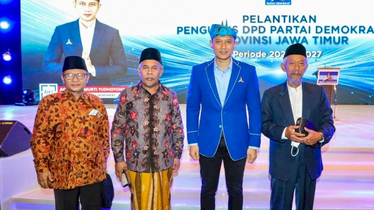 Ketua NU dan Ketua Muhammadiyah Jatim Kompak Doakan AHY Sukses pada 2024