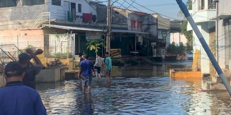 Banjir di 24 Titik Kota Bekasi Mulai Surut