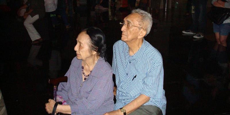 Rosihan Anwar dan istrinya/Net