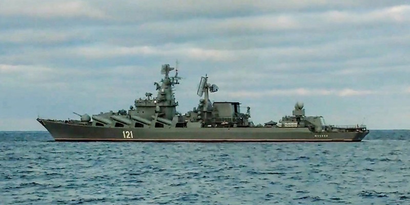Pentagon Bantah Terlibat Penenggelaman Kapal Induk Rusia di Laut Hitam