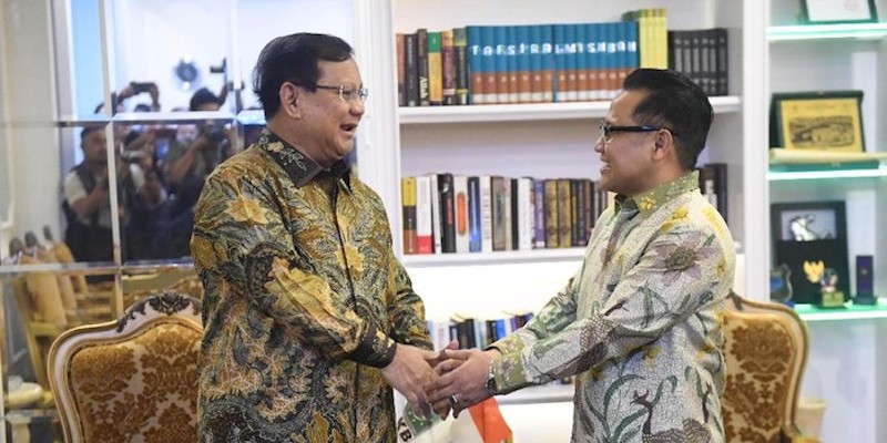 Gerindra dan PKB Bisa Tiba-tiba Bermanuver Usung Prabowo-Cak Imin