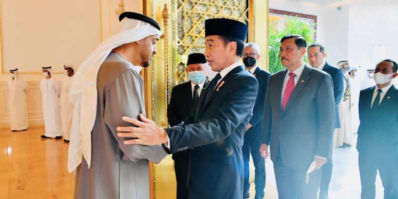 Takziah Syeikh Khalifah, Jokowi dan Rombongan Singgah ke Abu Dhabi