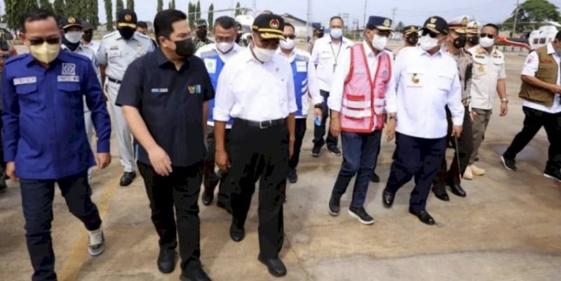 Bersama Tiga Menteri, Gubernur Lampung Tinjau Kesiapan Pelabuhan Panjang Menyambut Arus Balik