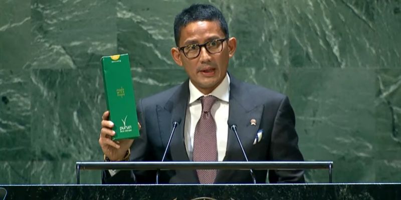 Sandiaga Uno Beberkan Kebangkitan Pariwisata Indonesia di Majelis Umum PBB