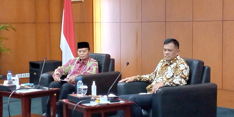Temui Pimpinan MPR, Gatot Bahas Kudeta Konstitusi Pemerintahan Jokowi