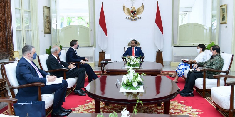 Jokowi Terima Kunjungan Menlu Serbia, Bahas Impor Gandum dan Ekspor CPO