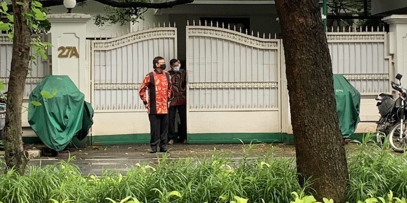 Bukan Puan Maharani, Tjahjo Kumolo yang Sambut Kedatangan Prabowo di Kediaman Megawati