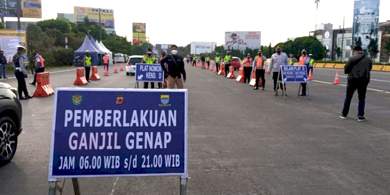 Diperluas, Ini 25 Ruas Jalan di Jakarta yang Diterapkan Ganjil-Genap