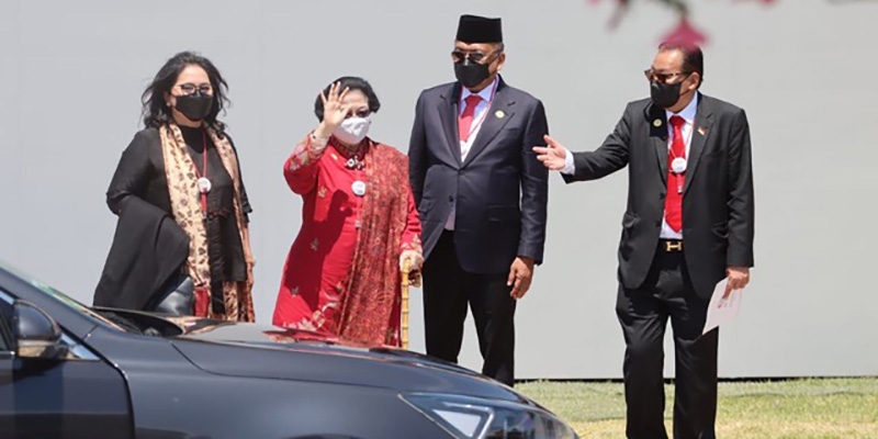 Bersama Puluhan Ribu Warga Korsel dan Sejumlah Pemimpin Negara, Megawati Hadiri Pelantikan Presiden Yoon