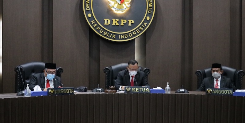 Rangkap Jabatan, DKPP Berhentikan Sementara Anggota KIP Aceh Tengah