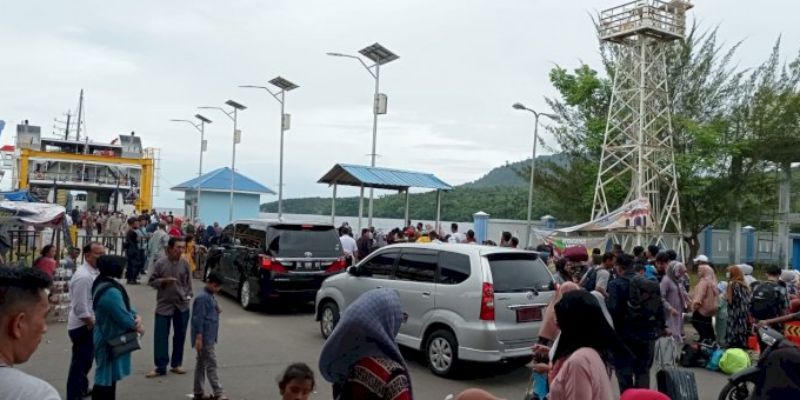 Libur Lebaran, Pelabuhan Ulee Lheue Berangkatkan 17.921 Penumpang ke Sabang