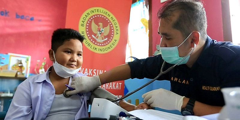 PTM 100 Persen Akan Dimulai, BIN Gencarkan Vaksinasi Covid-19 untuk Anak di Babel