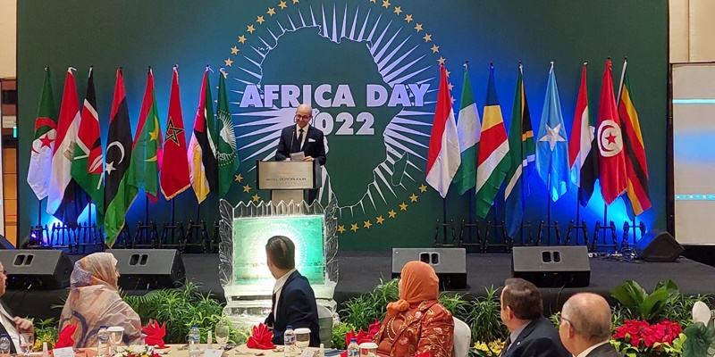 Peringatan Hari Afrika di Jakarta, Jumat 27 Mei 2022./RMOL