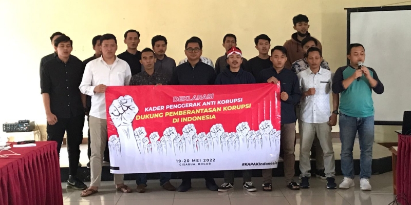 Deklarasi Kader Penggerak Anti Korupsi, Dukung Kerja KPK dan Wujudkan Pemilu 2024 Bebas Korupsi